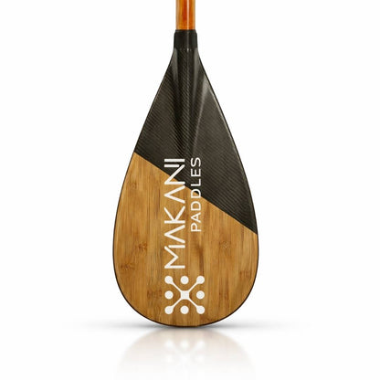 Remo em madeira e Carbono canoa polinéisa