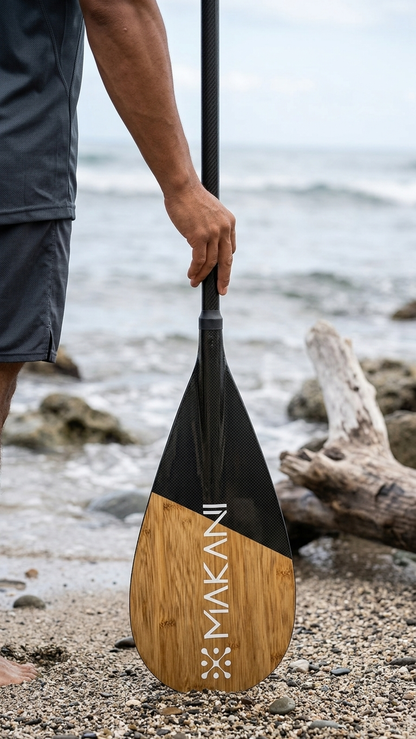 Remo Full Carbon com Lâmina de Bambu